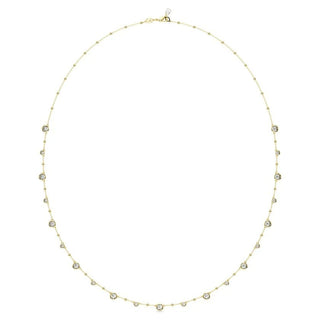 Imber strandage
Round cut, White, Gold-tone plated