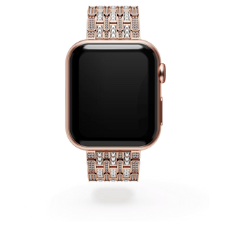 Sparkling princess strap
For Apple Watch® 40 mm & 41mm, Rose gold tone, Rose gold-tone finish