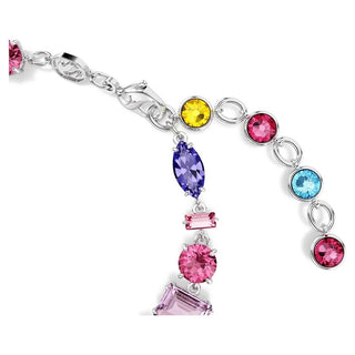 Gema bracelet
Mixed cuts, Multicolored, Rhodium plated