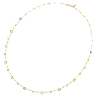 Imber strandage
Round cut, White, Gold-tone plated