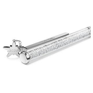 Crystalline ballpoint pen
White, White lacquered, Chrome plated