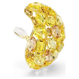 Gema clip earrings
Yellow, Gold-tone plated