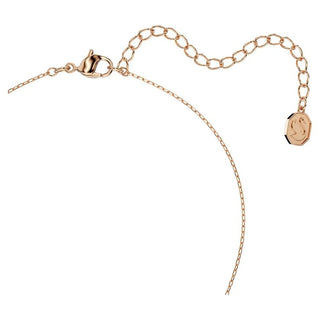 Mesmera pendant Mixed cuts, White, Rose gold-tone plated