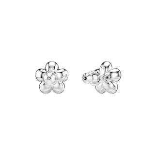 Ariana Grande x Swarovski stud earrings
Round cut, Flower, White, Rhodium plated