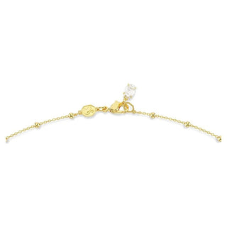 Imber strandage
Round cut, White, Gold-tone plated