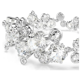 Constella bracelet
Mixed cuts, White, Rhodium plated