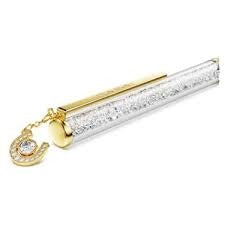 Crystalline ballpoint pen
Horse shoe, White, White lacquered, Gold-tone plated