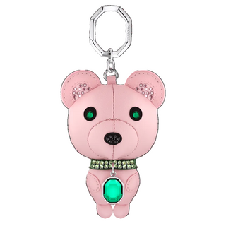Icons key ring, Bear, Multicolored, Stainless steel