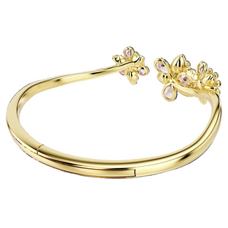 Idyllia bangle
Mixed cuts, Flower, Multicolored, Gold-tone