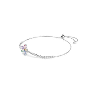 Ariana Grande x Swarovski bracelet
Mixed cuts, Flower, Multicolored, Rhodium plated