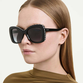 Sunglasses, Butterfly shape, SK6062U, Black